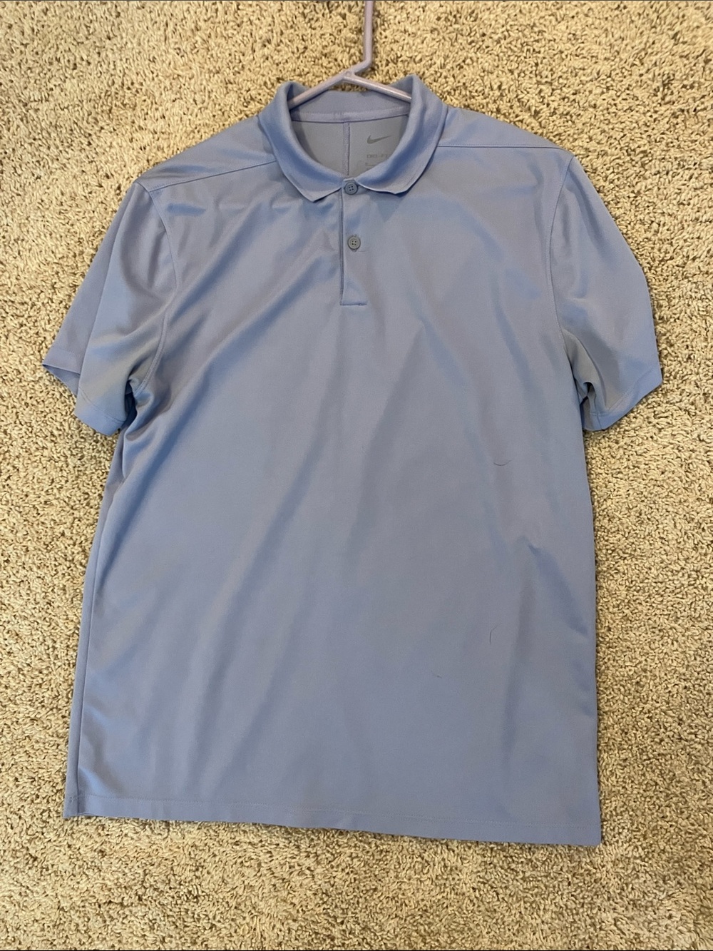 Nike Men’s Lavender Dri-FIT Polo